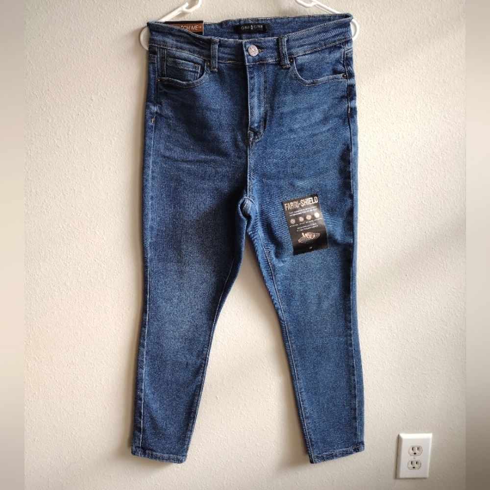 NWT One 5 One Jeans curvy/stretch/high rise/skinny/ankle length size 10/30